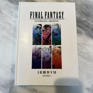 Final Fantasy Ultimania Archive Volume 1 - Hardcover Great Condition